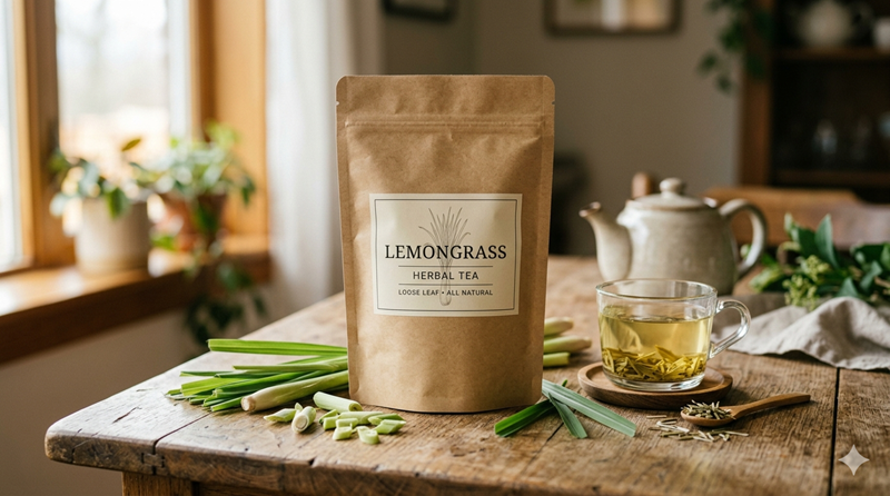 Mint Lemongrass Herbal Tea