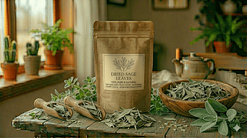 Sage (Dried Sage Leaves)